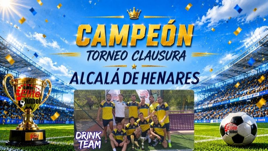 CAMPEÓN TORNEO CLAUSURA ALCALÁ DE HENARES DOMINGO MAÑANA
